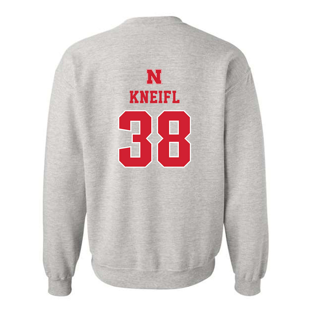 Nebraska - NCAA Baseball : Brooks Kneifl - Crewneck Sweatshirt