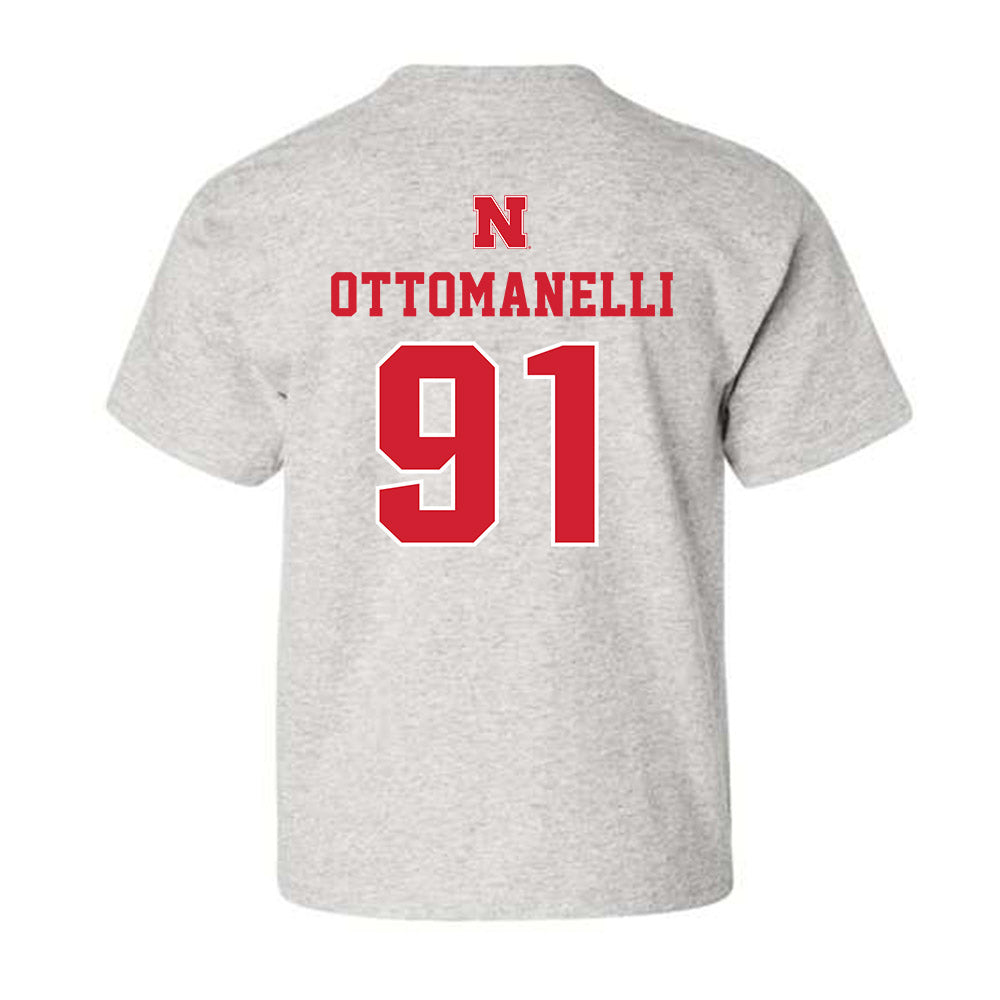 Nebraska - NCAA Football : Nico Ottomanelli - Classic Shersey Youth T-Shirt