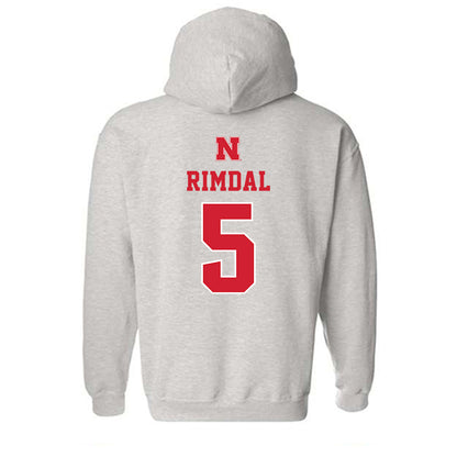 Nebraska - NCAA Women's Basketball : Alberte Rimdal - Classic Shersey Hooded Sweatshirt