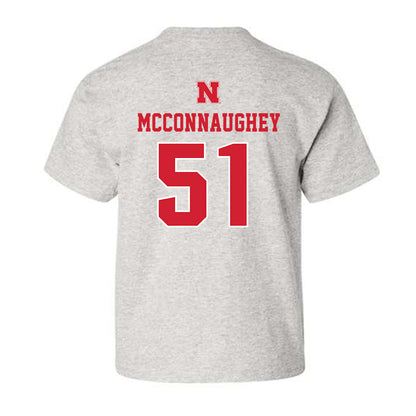 Nebraska - NCAA Baseball : Mason McConnaughey - Youth T-Shirt