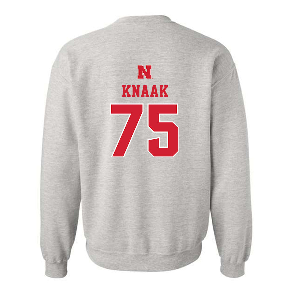 Nebraska - NCAA Football : Tyler Knaak - Crewneck Sweatshirt