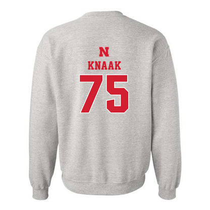 Nebraska - NCAA Football : Tyler Knaak - Crewneck Sweatshirt