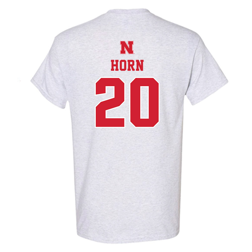 Nebraska - NCAA Baseball : Tyner Horn - T-Shirt