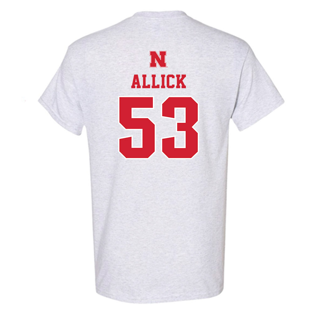 Nebraska - NCAA Men's Basketball : Josiah Allick - T-Shirt