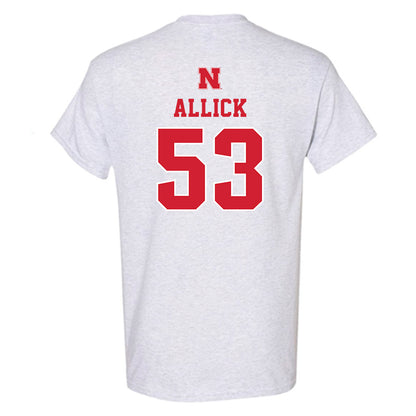 Nebraska - NCAA Men's Basketball : Josiah Allick - T-Shirt