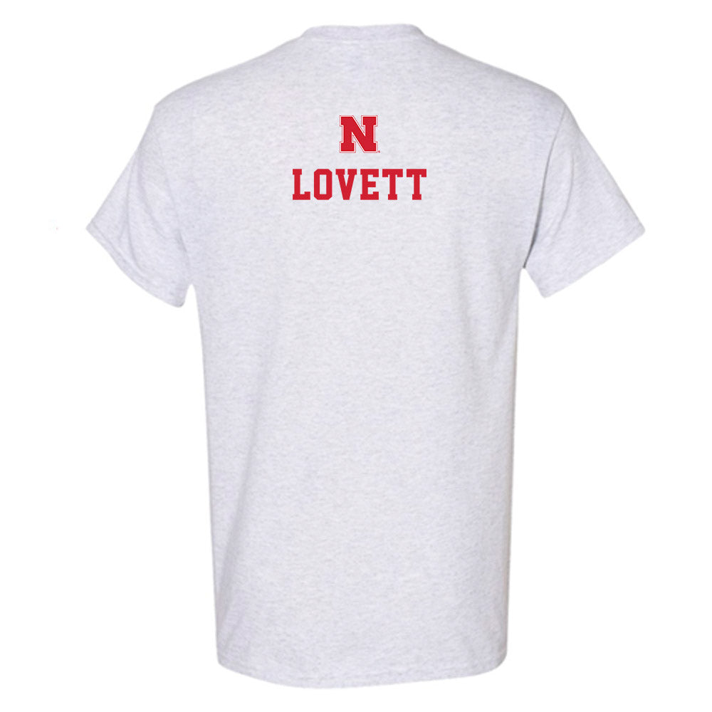 Nebraska - NCAA Wrestling : Ridge Lovett - Classic Shersey T-Shirt