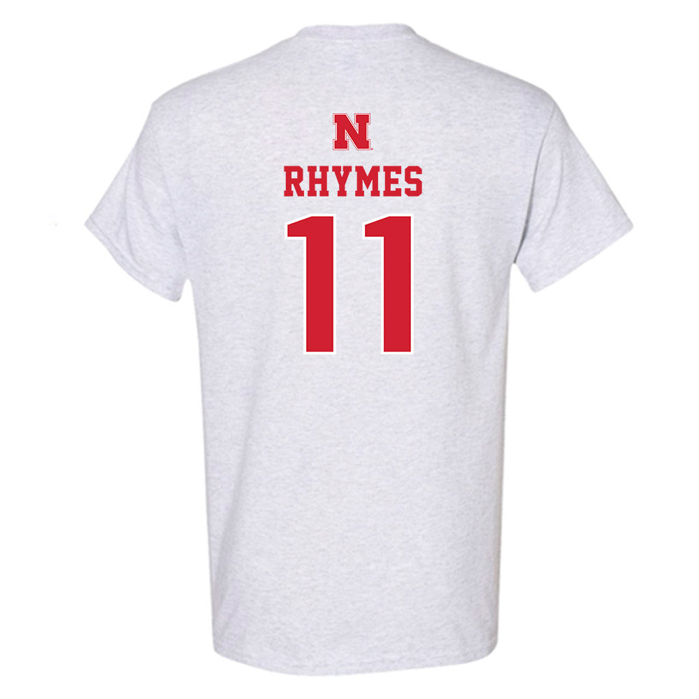 Nebraska - NCAA Men's Basketball : Quentin Rhymes - Classic Shersey T-Shirt-1