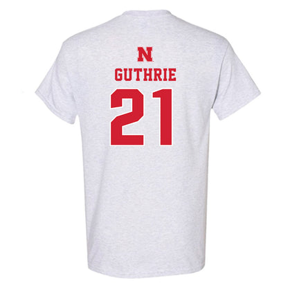 Nebraska - NCAA Football : Rex Guthrie - Classic Shersey T-Shirt-1