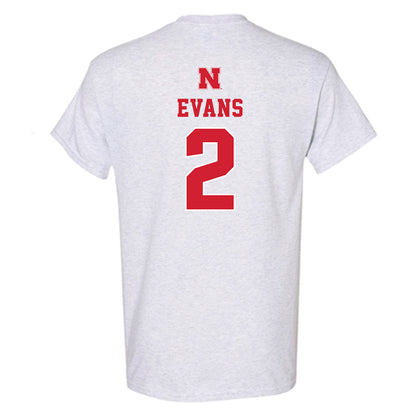 Nebraska - NCAA Baseball : Matt Evans - T-Shirt