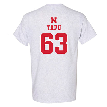 Nebraska - NCAA Football : Brian Tapu - Classic Shersey T-Shirt-1