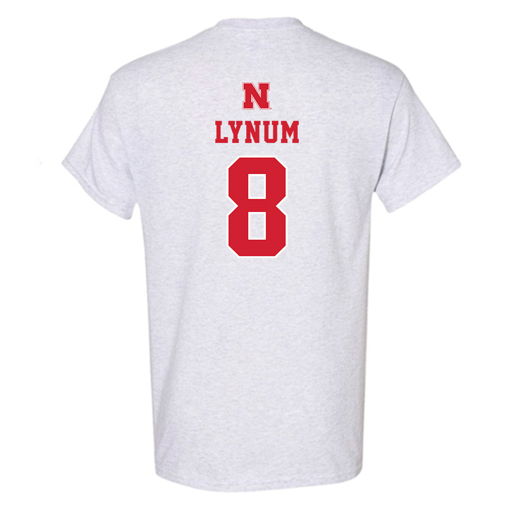 Nebraska - NCAA Football : Tamon Lynum - Classic Shersey T-Shirt-1