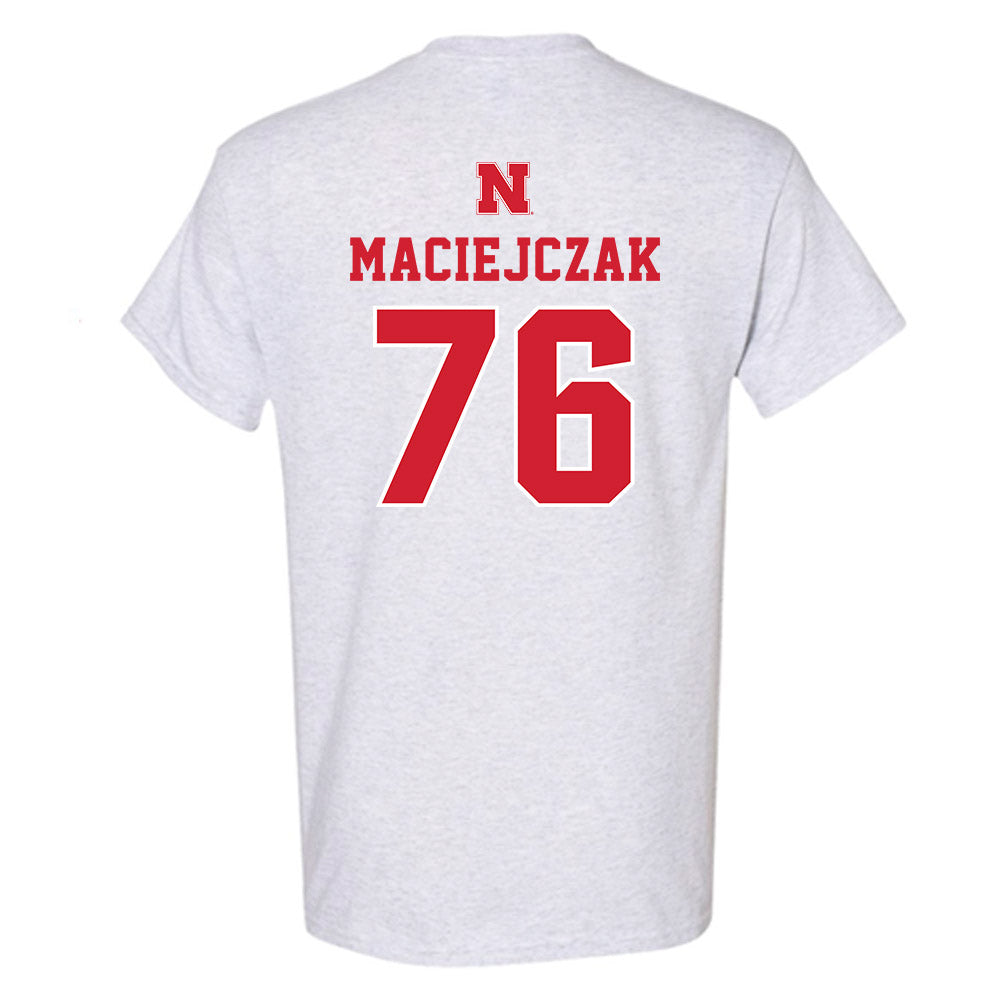 Nebraska - NCAA Football : Jason Maciejczak - T-Shirt