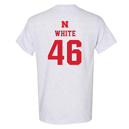 Nebraska - NCAA Baseball : Aiden White - Classic Shersey T-Shirt-1