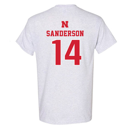 Nebraska - NCAA Baseball : Case Sanderson - T-Shirt