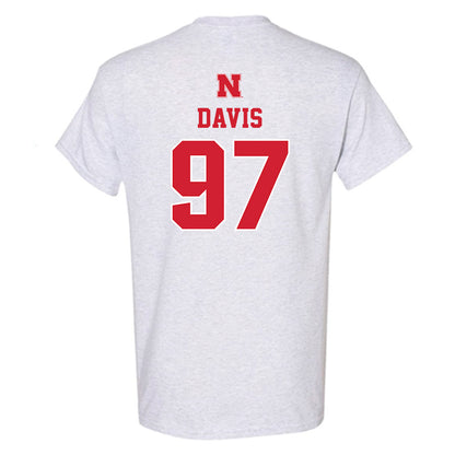 Nebraska - NCAA Football : Keona Davis - Classic Shersey T-Shirt-1