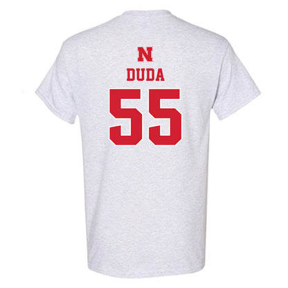 Nebraska - NCAA Football : Ethan Duda - Classic Shersey T-Shirt-1