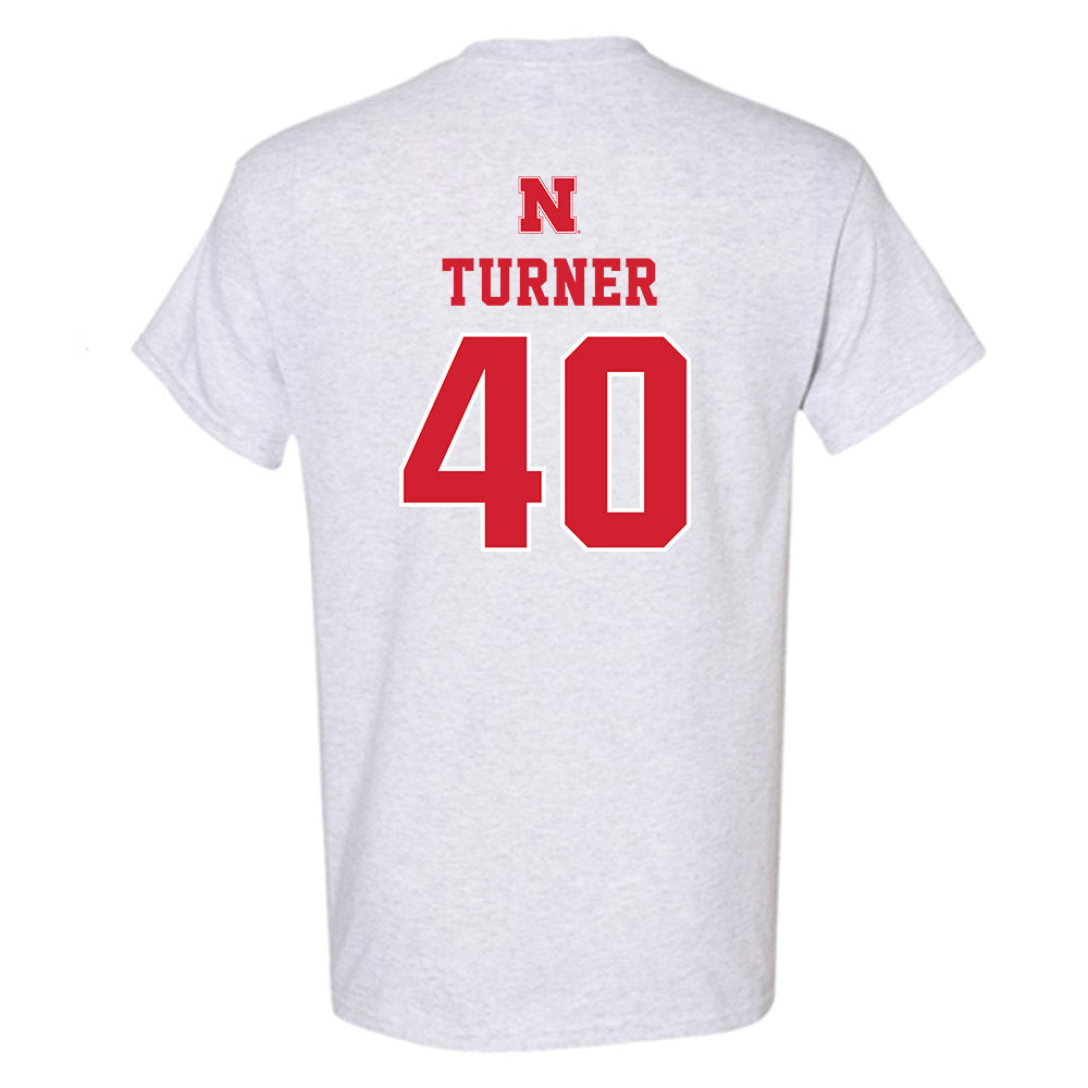 Nebraska - NCAA Football : Brice Turner - T-Shirt