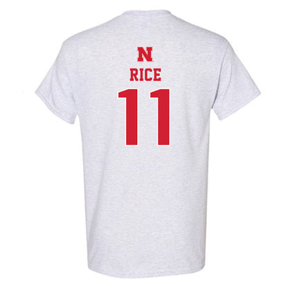 Nebraska - NCAA Men's Basketball : Eli Rice - T-Shirt