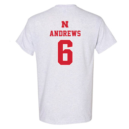 Nebraska - NCAA Softball : Billie Andrews - T-Shirt