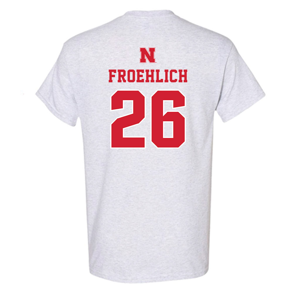 Nebraska - NCAA Baseball : Kyle Froehlich - T-Shirt