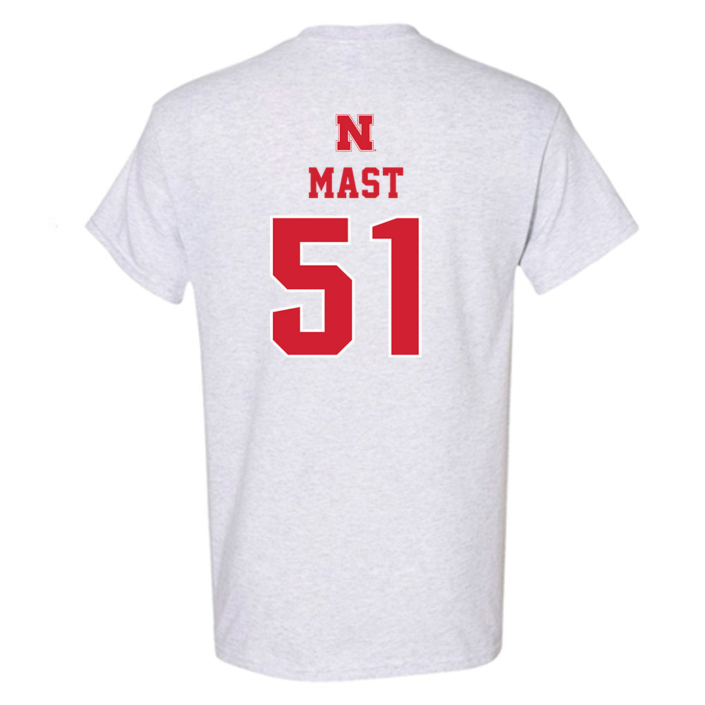 Nebraska - NCAA Men's Basketball : Rienk Mast - T-Shirt