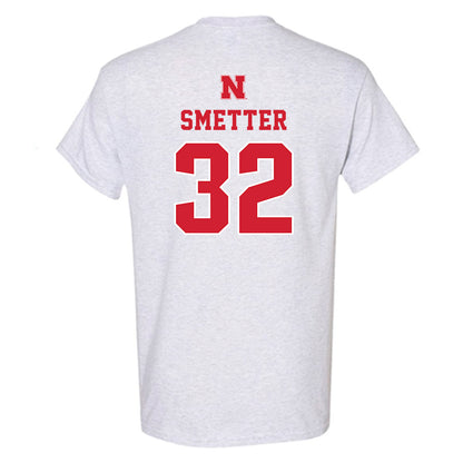 Nebraska - NCAA Softball : Ashley Smetter - T-Shirt