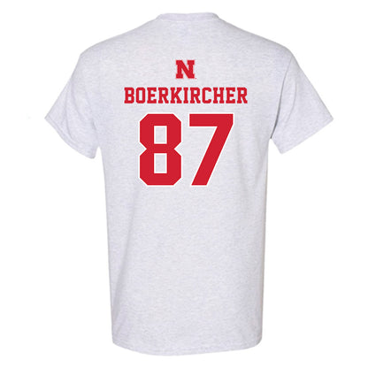 Nebraska - NCAA Football : Nate Boerkircher - T-Shirt