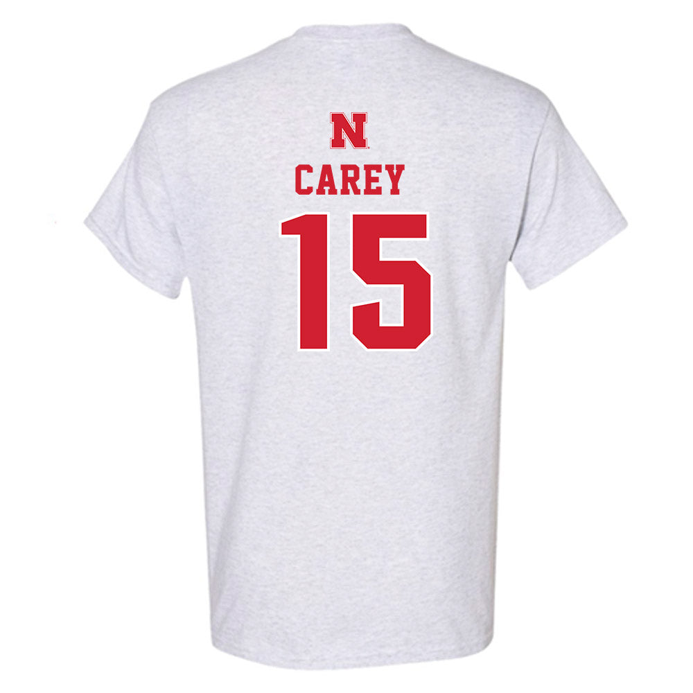 Nebraska - NCAA Baseball : Dylan Carey - T-Shirt