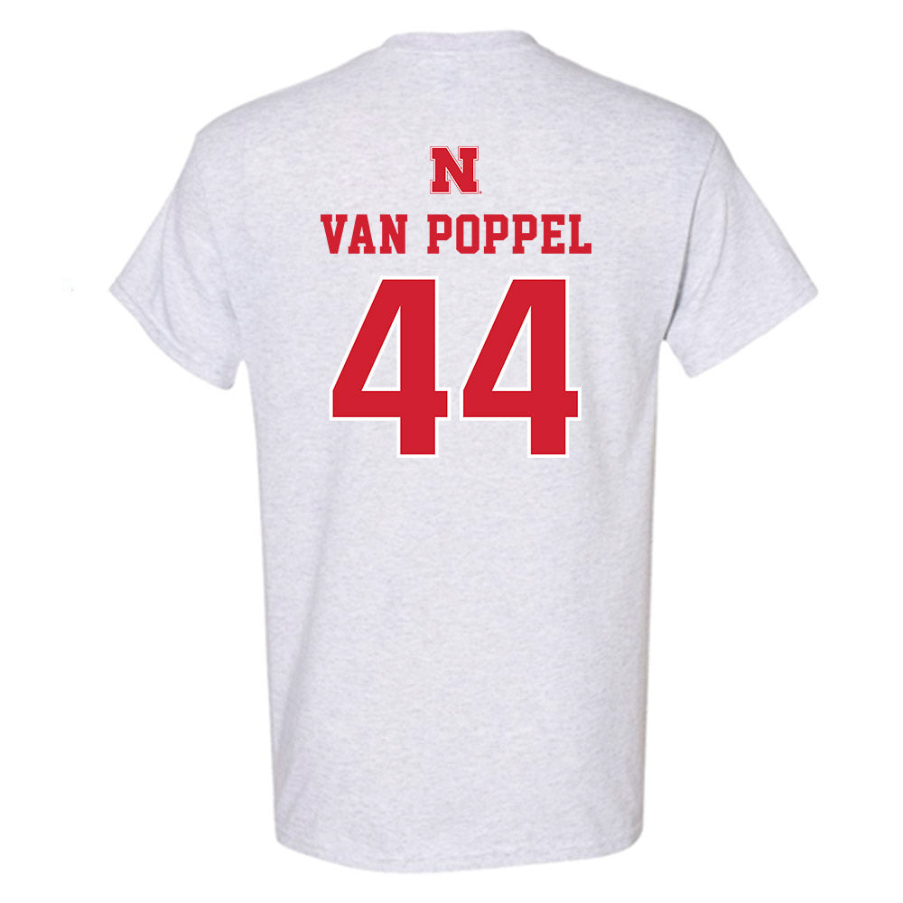 Nebraska - NCAA Football : Riley Van Poppel - T-Shirt