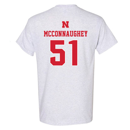 Nebraska - NCAA Baseball : Mason McConnaughey - T-Shirt