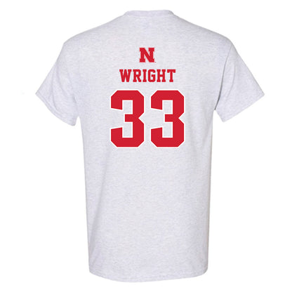 Nebraska - NCAA Football : Javin Wright - T-Shirt