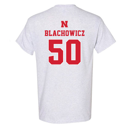 Nebraska - NCAA Baseball : Gavin Blachowicz - Classic Shersey T-Shirt-1