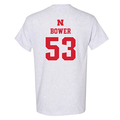 Nebraska - NCAA Football : Jacob Bower - T-Shirt