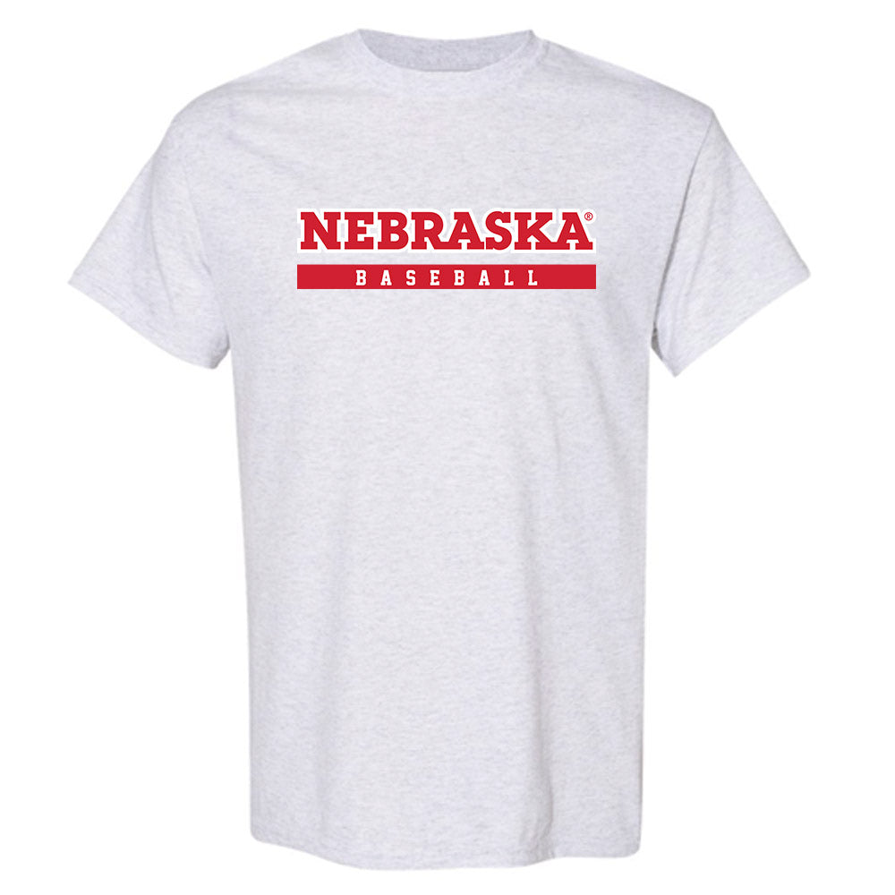 Nebraska - NCAA Baseball : Hogan Helligso - Classic Shersey T-Shirt-0