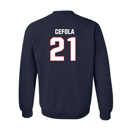 UConn - NCAA Softball : Bella Cefola - Classic Shersey Crewneck Sweatshirt-1