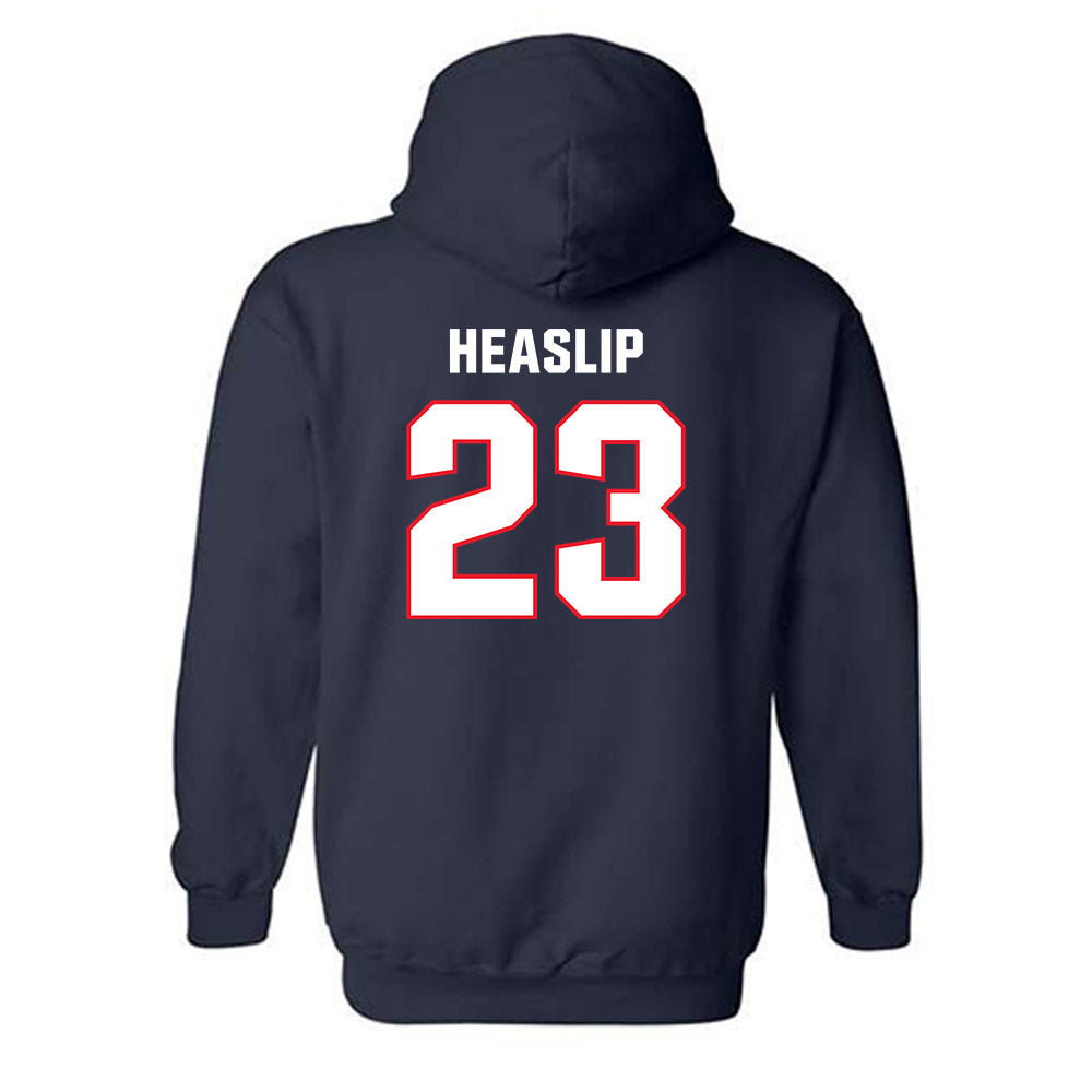 UConn - NCAA Men's Ice Hockey : Tabor Heaslip - Classic Shersey Hooded Sweatshirt