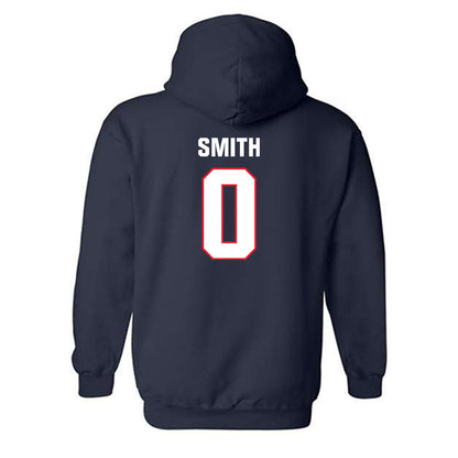 UConn - NCAA Men's Basketball : Malachi Smith - Classic Shersey Hooded Sweatshirt-1
