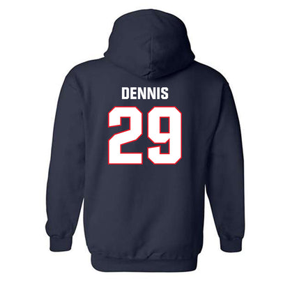 UConn - NCAA Men's Soccer : Giovanni Dennis - Classic Shersey Hooded Sweatshirt