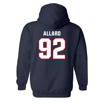 UConn - NCAA Women's Ice Hockey : Ashley Allard - Classic Shersey Hooded Sweatshirt