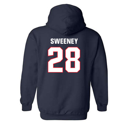 UConn - NCAA Women's Lacrosse : Madison Sweeney - Classic Shersey Hooded Sweatshirt-1