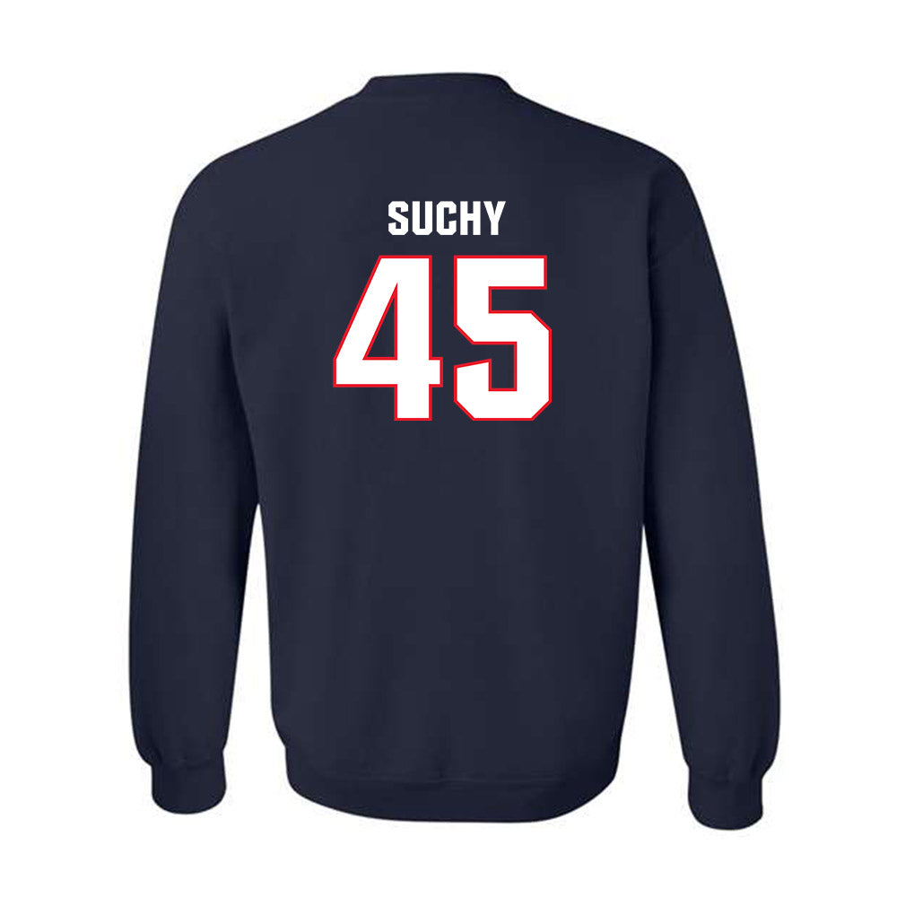 UConn - NCAA Baseball : Cayden Suchy - Classic Shersey Crewneck Sweatshirt-1