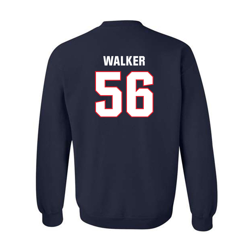 UConn - NCAA Football : Tamarus Walker - Classic Shersey Crewneck Sweatshirt-1