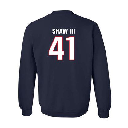 UConn - NCAA Baseball : Gregory Shaw III - Classic Shersey Crewneck Sweatshirt