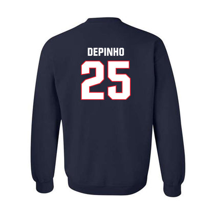 UConn - NCAA Men's Soccer : Mateo DePinho - Classic Shersey Crewneck Sweatshirt