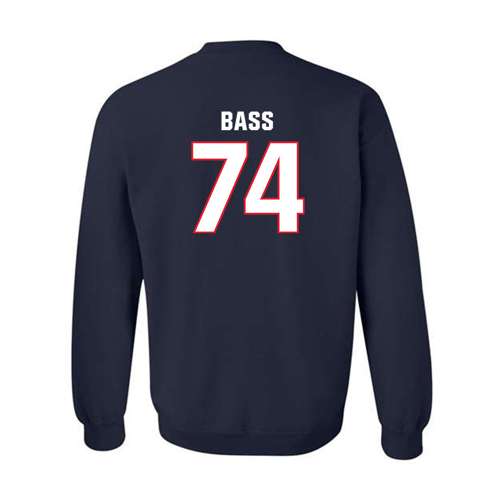 UConn - NCAA Football : Jayden Bass - Classic Shersey Crewneck Sweatshirt