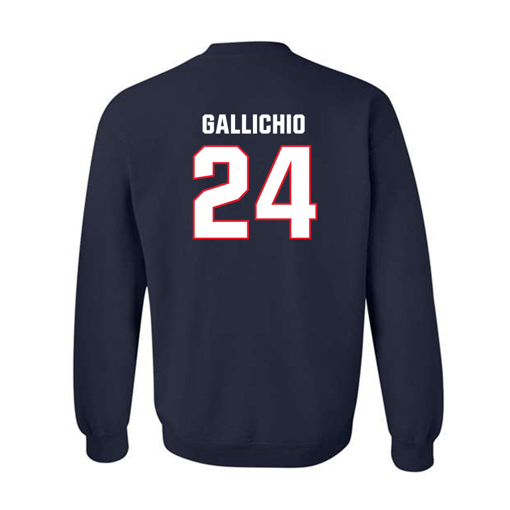 UConn - NCAA Men's Lacrosse : Eric Gallichio - Classic Shersey Crewneck Sweatshirt-1