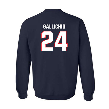 UConn - NCAA Men's Lacrosse : Eric Gallichio - Classic Shersey Crewneck Sweatshirt-1