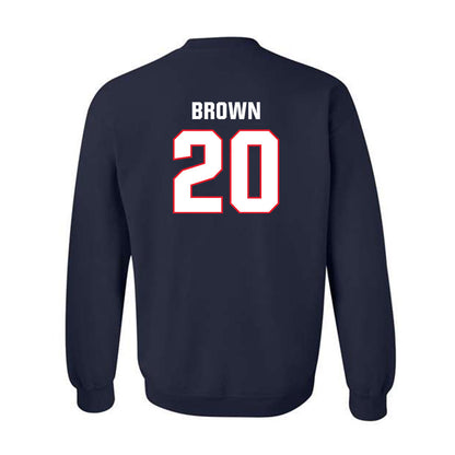 UConn - NCAA Women's Soccer : Brooke Brown - Classic Shersey Crewneck Sweatshirt-1