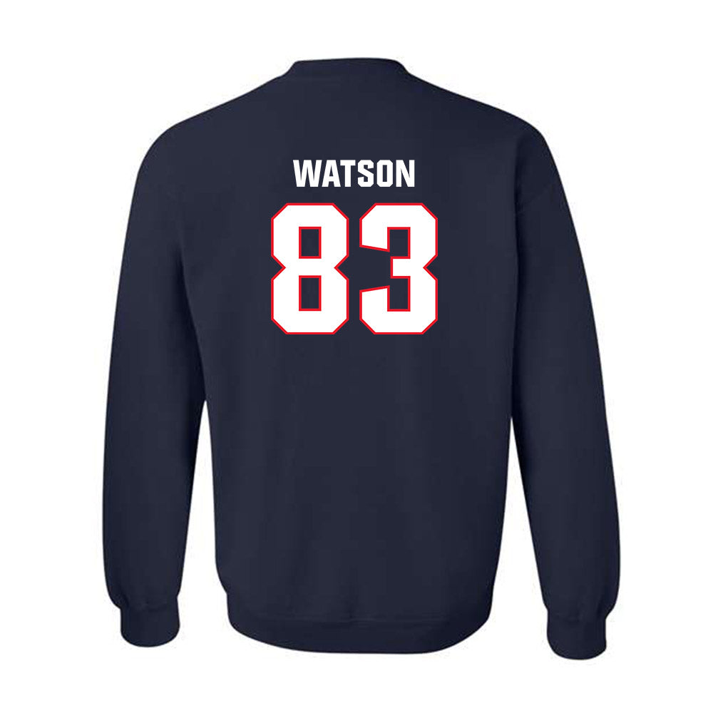 UConn - NCAA Football : Xavier Watson - Classic Shersey Crewneck Sweatshirt-1