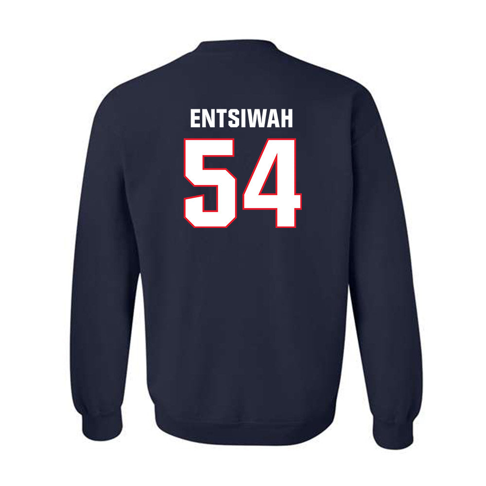 UConn - NCAA Football : Ed Entsiwah - Classic Shersey Crewneck Sweatshirt-1